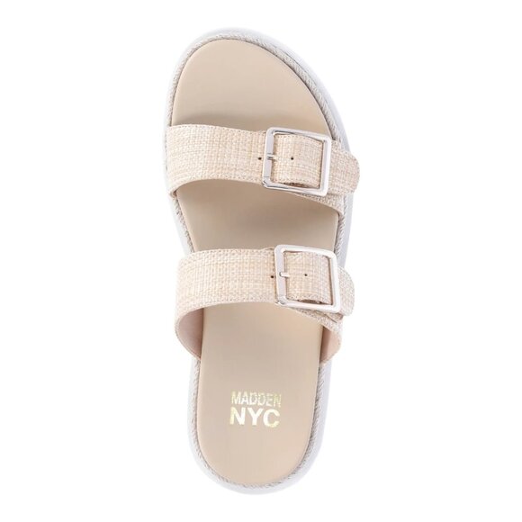 Madden NYC Women’s Flatform Two Strap Sandals. Size 9, Medium Width, Slip On - Picture 5 of 6